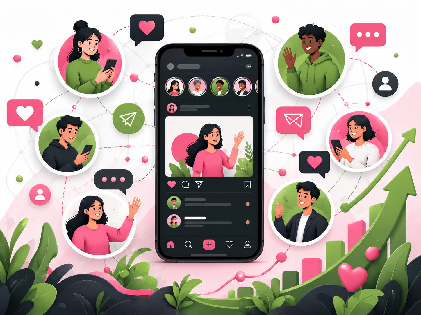 Making Connections on Social Media